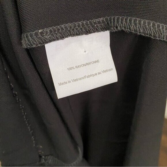 Tory Burch Deena Beetle Embellished Dress Rayon Stretch Black Jewel Size Small • - Picture 7 of 9